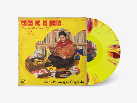 Jesús Pagán Y Su Orquesta - Salsa De La Mata LP Yellow & Red Vinyl