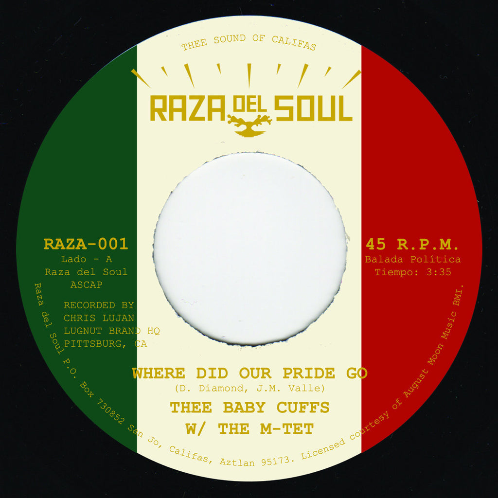 NEW TUNES: Thee Baby Cuffs w/ The M-Tet on Raza del Soul