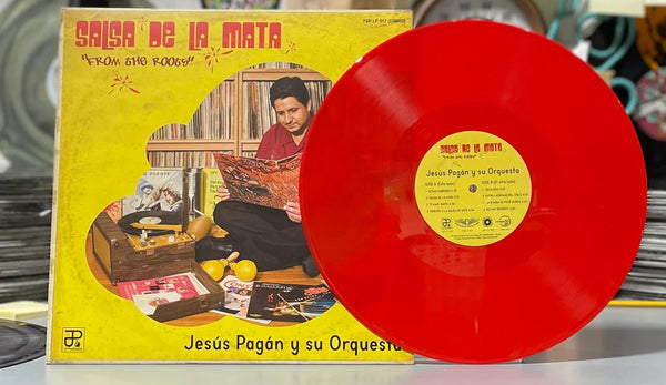 Jesús Pagán Y Su Orquesta - Salsa De La Mata LP Red Vinyl