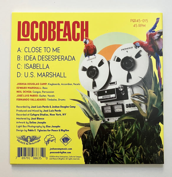 Locobeach - Close To Me 2x7" black vinyl
