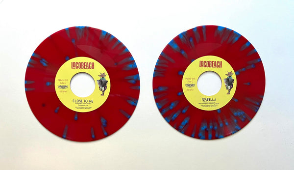 Locobeach - Close To Me 2x7" splatter vinyl