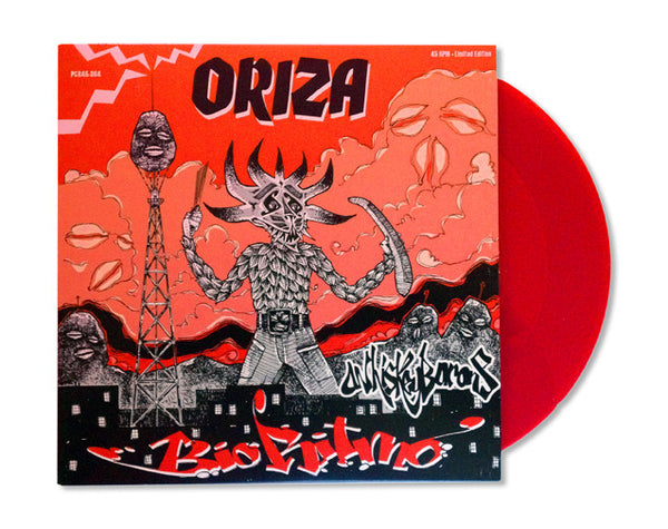 Bio Ritmo - Oriza/Oriza (Whiskey Barons remix) - 7" (limited edition red vinyl)