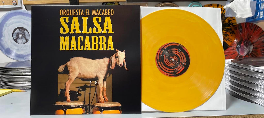 Orquesta El Macabeo - Salsa Macabra - LP Yellow "Wild Card" Vinyl