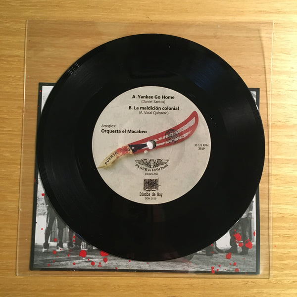Orquesta El Macabeo ‎– Yankee Go Home 7” (Normal Version)