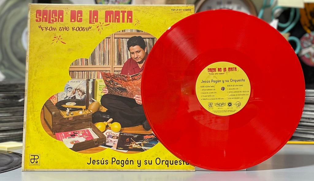 Copy of Jesús Pagán Y Su Orquesta - Salsa De La Mata LP Red Vinyl
