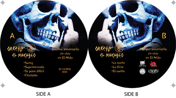 Orquesta El Macabeo - Decimo Aniversario en Vivo en El Nido (10th Anniversary Live At The Nest) - 2xLP Black