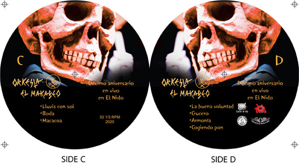 Orquesta El Macabeo - Decimo Aniversario en Vivo en El Nido (10th Anniversary Live At The Nest) - 2xLP Black