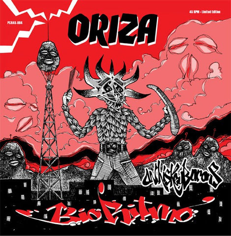 Bio Ritmo - Oriza/Oriza (Whiskey Barons remix) - 7" (limited edition red vinyl)