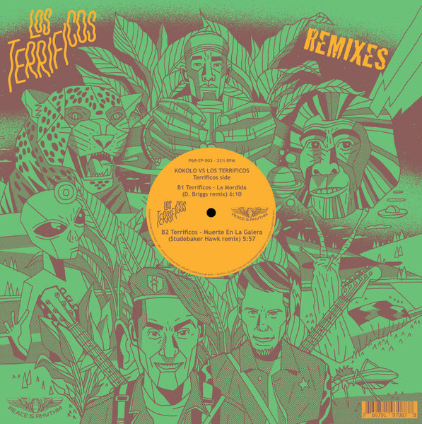 Kokolo / Los Terrificos - Remixes 12"