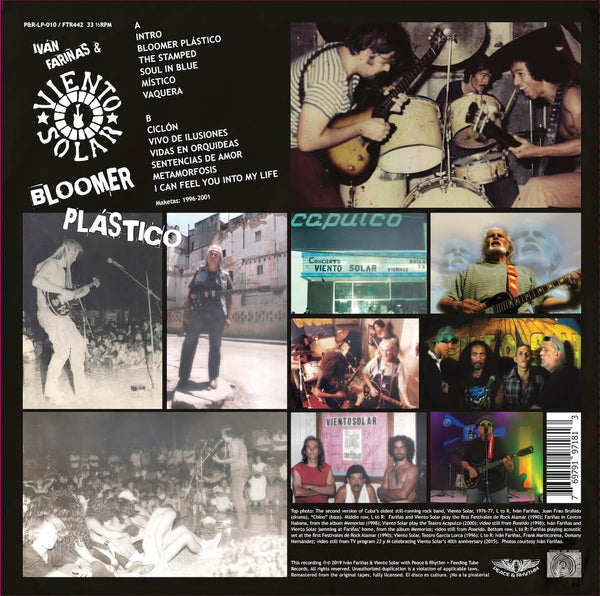 Iván Fariñas & Viento Solar ‎– Bloomer Plástico LP
